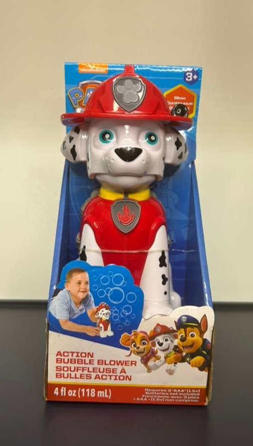 Paw Patrol Marshall Action Bubble Blower