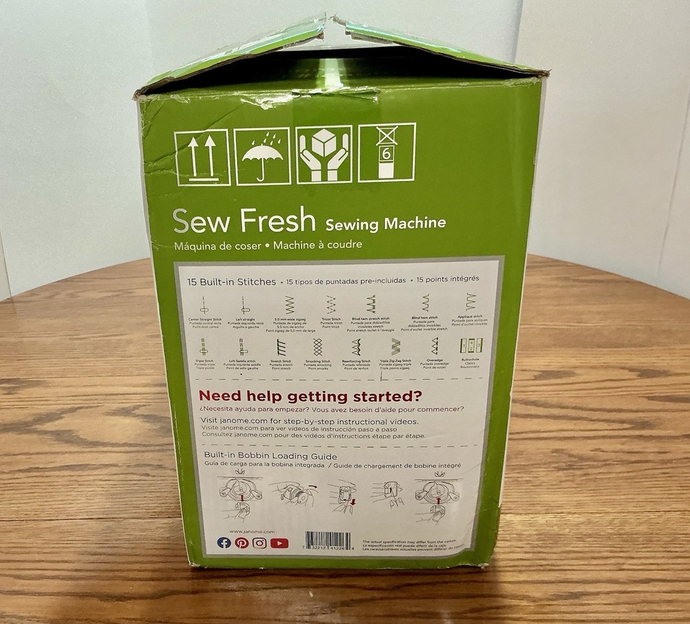 Janome Sew Fresh Sewing Machine Model 311LE