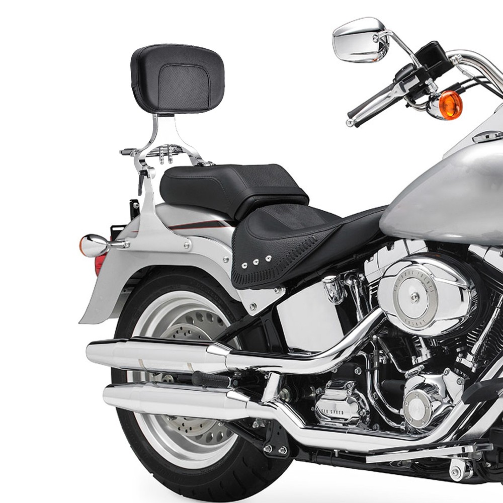 Multi Purpose Driver Passenger Backrest For Harley Springer Softail FXST Fat Boy