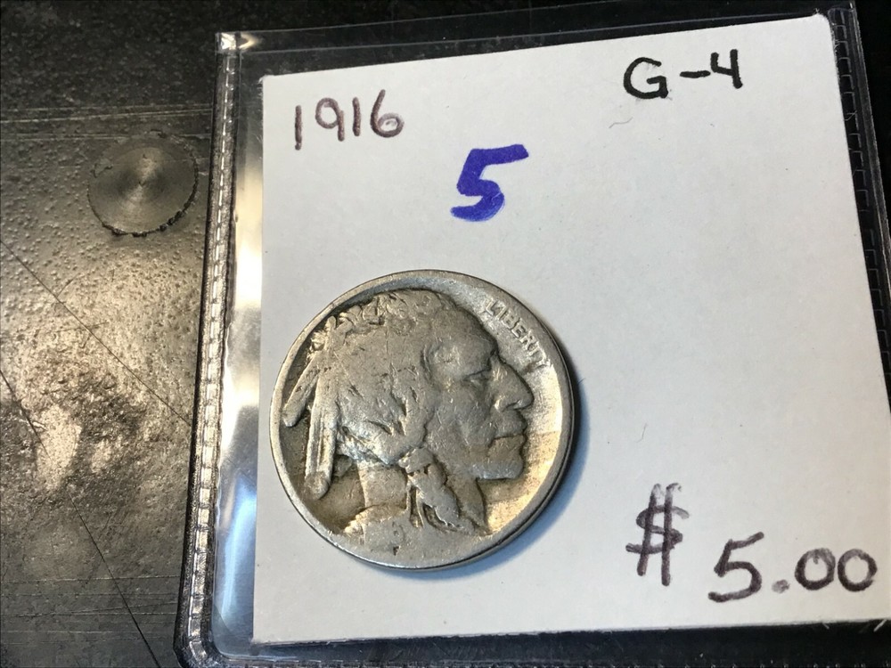 1916 Buffalo Nickel, 1 Coin