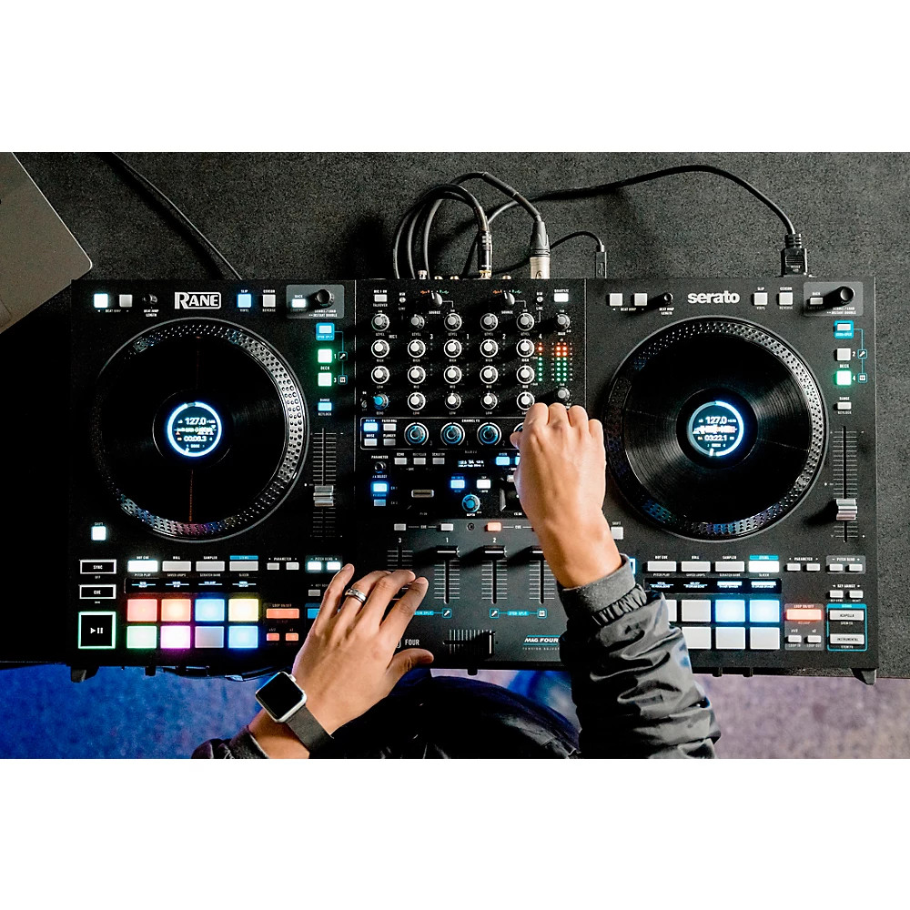 RANE FOUR Advanced Four-Channel Stems DJ Controller Black