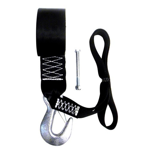 Rod Saver PWC Winch Strap Replacement w/Soft Hook - 12' (PWC12SH)