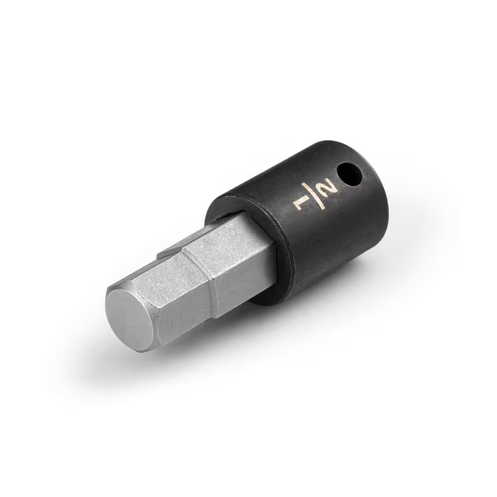 3/8 In. Drive X 1/2 In. Hex Bit Impact Socket