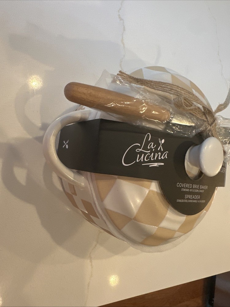 La Cucina Covered Brie Baker 2 Pc Set