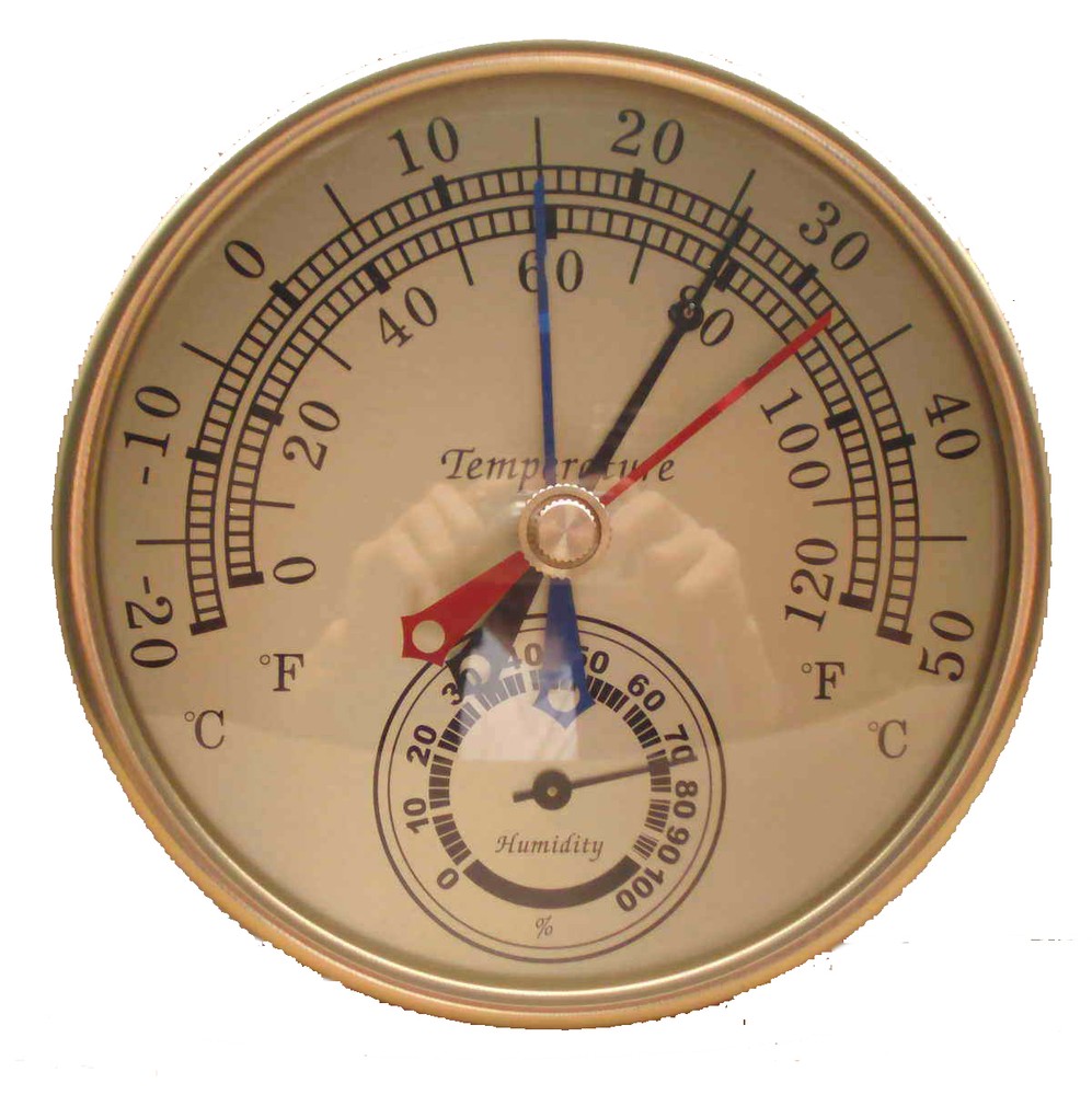 Wheather Meter Minimum Maximum Temperature Reading Thermometer Hygrometer