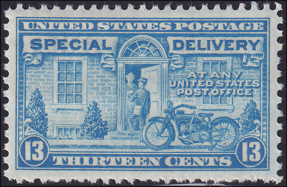US Scott #E17, PSE Grade 80 Cert, Spec Del, XF, Mint, OG, Never Hinged.