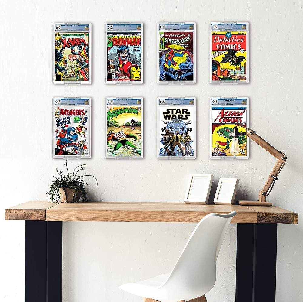 Comic Book Display Shelf Slab Wall Mount Kit