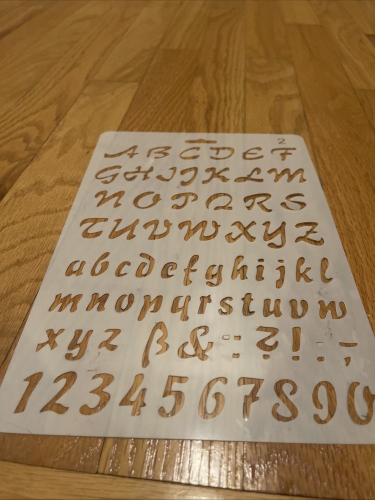 Tracing Paper Letters And Numbers
