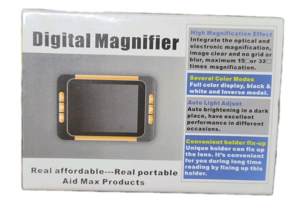 Digital Magnifier Air Max Products Koolertron 3.5