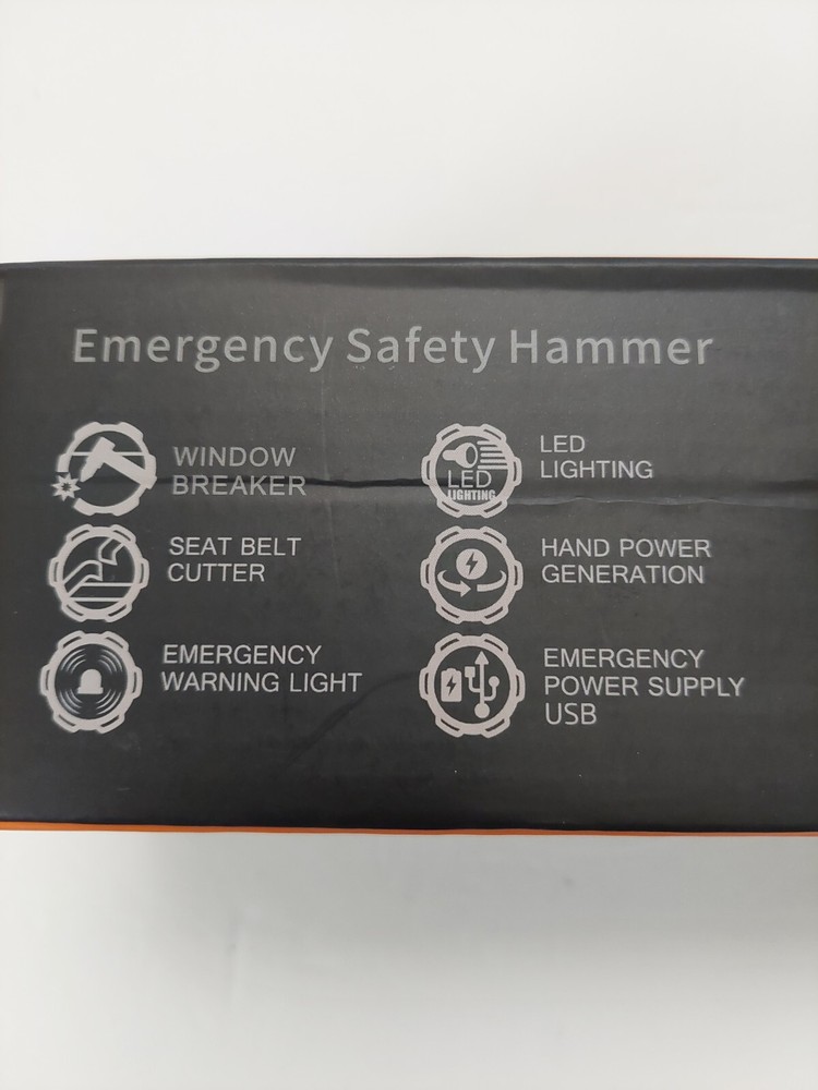 Luxon Multifunctional Safety Hammer Flashlight