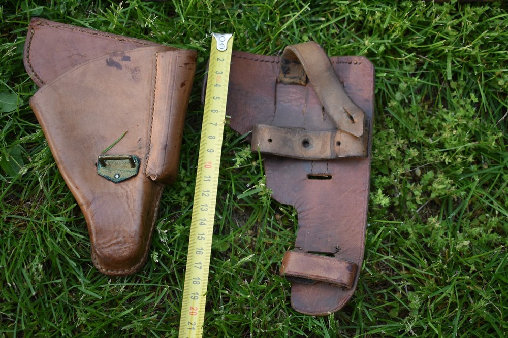 German holster and strap World War II