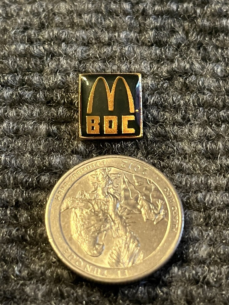 McDonald’s BOC Employee Lapel Hat Pin