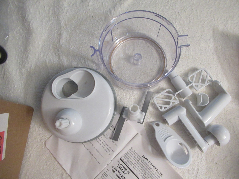 THE PROFESSIONAL SMART CHOPPER WITH SAMURAI BLADE NEW CUTTING MACHINE SALSA MAKE