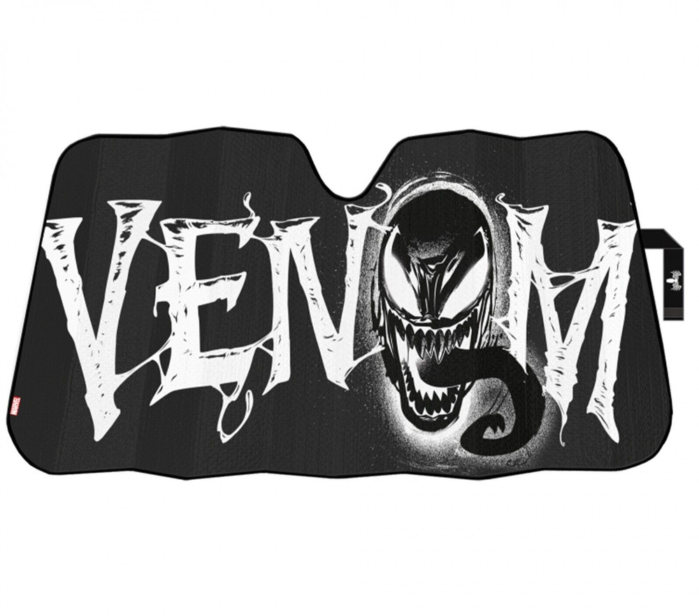 Marvel Venom Front Windshield Accordion Folding Sunshade