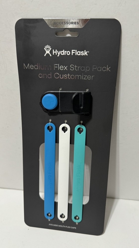 Hydro Flask Med Flex Strap Pack and Customizer Accessories