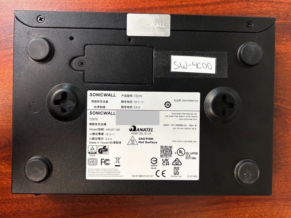 Sonicwall TZ270 APL57-100