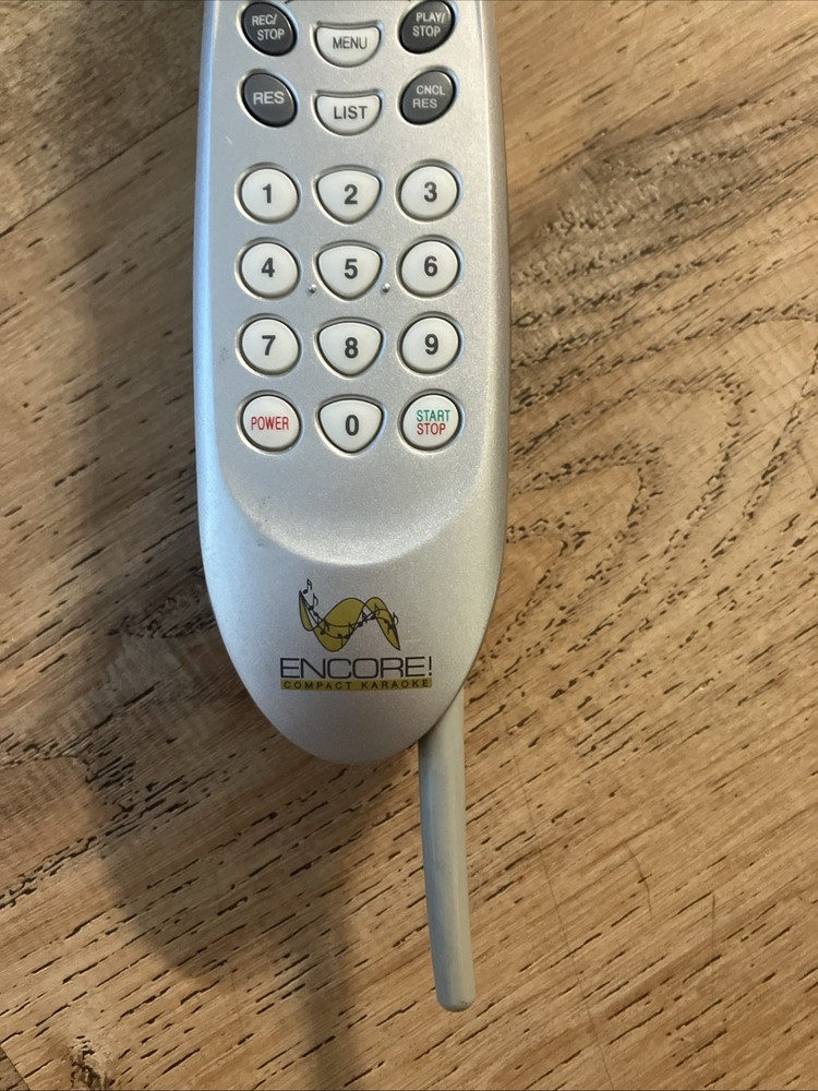 Encore! Compact Karaoke Microphone with Memory Card