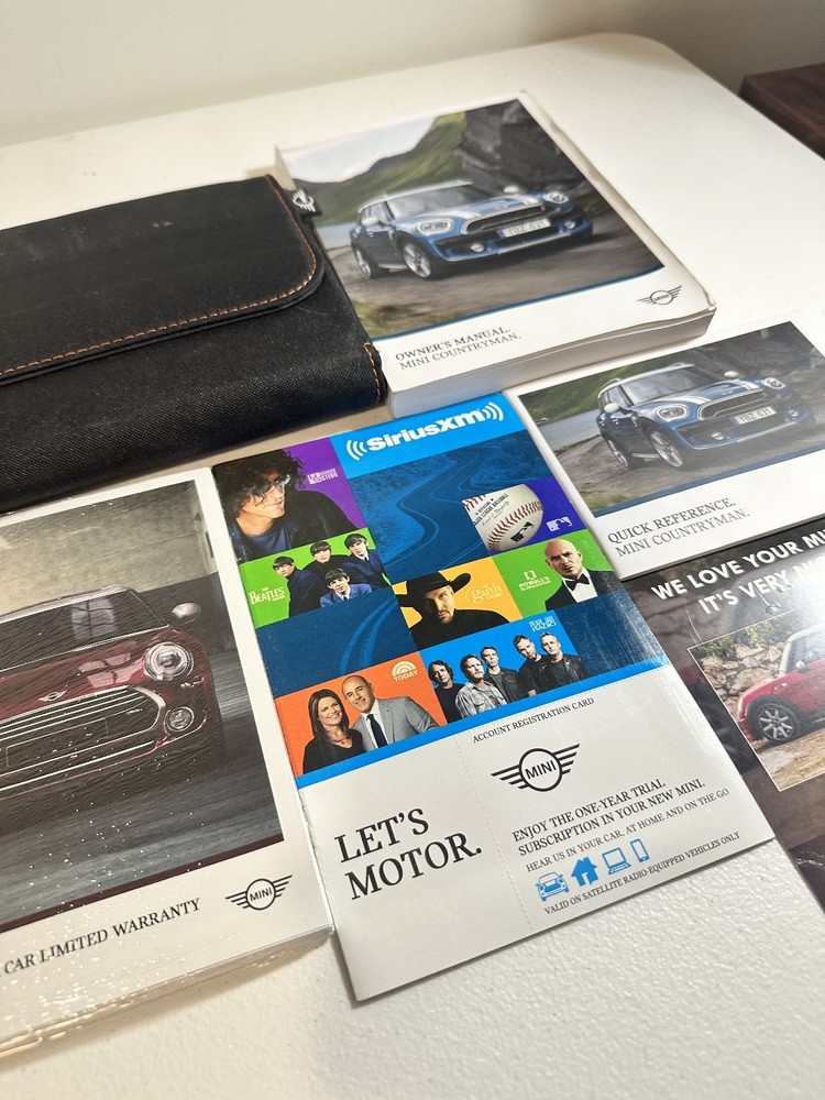 2018 MINI Countryman Owner's Manual Set