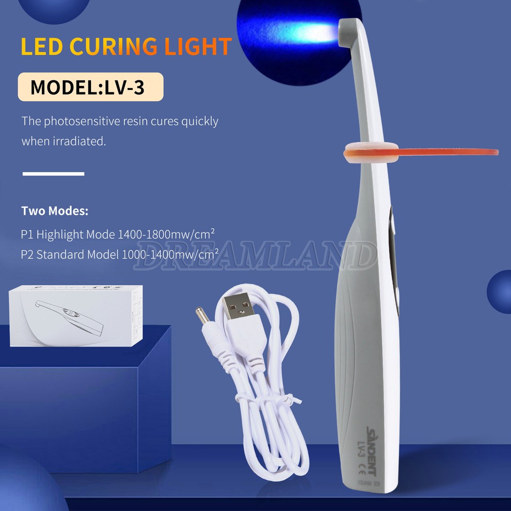 Dental LED Curing Light 3 Second / 3S dental Curing Light 3 Models