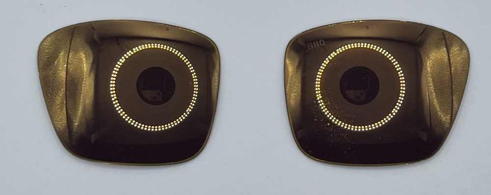 4189  - COSTA DEL MAR PAUNCH GOLD  BOTH LENSES AUTHENTIC