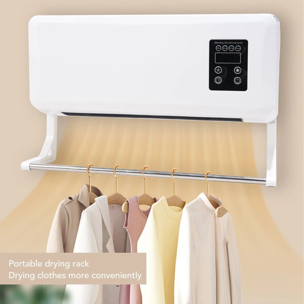 Wall Mounted Portable Air Conditioner Hot Cold Energy Saving Quiet Unit