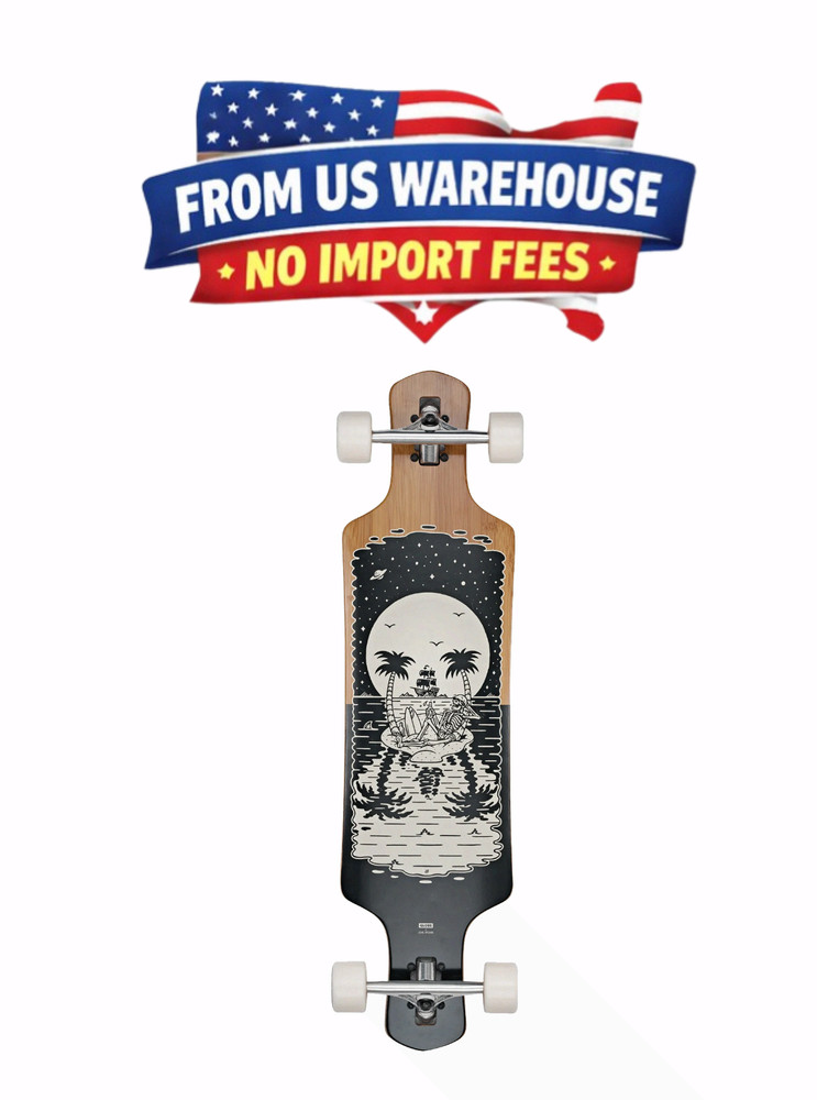 Globe Geminon 37.5" Drop-Through Longboard Complete Reflection 10" x 37.5"