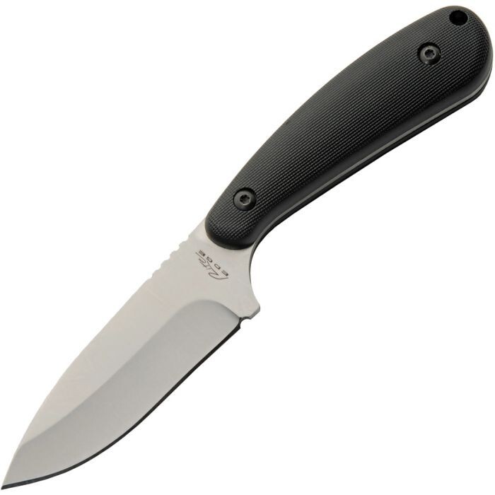Rite Edge Trailing Skinner 3Cr13 Blade Black ABS Handle Fixed Knife - 211599-BK