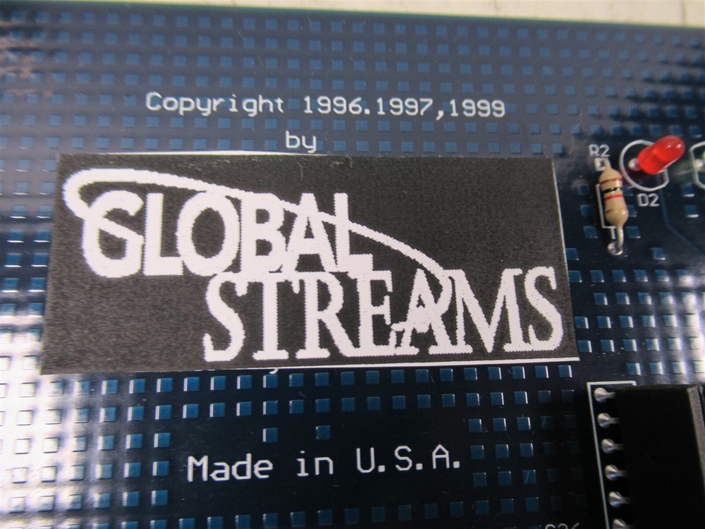 Global Streams GlobeCaster 34-105-2 Clip-Grab Plug-in Module Circuit Board