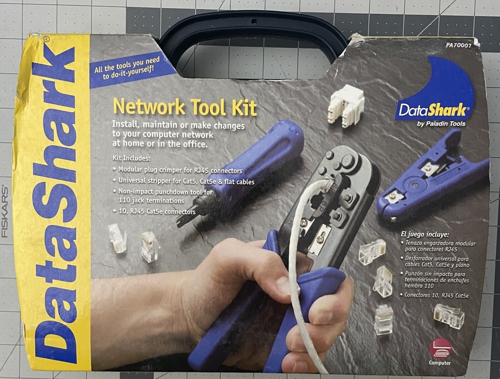 Paladin Tools PA70007 Data Shark Network Tool Kit