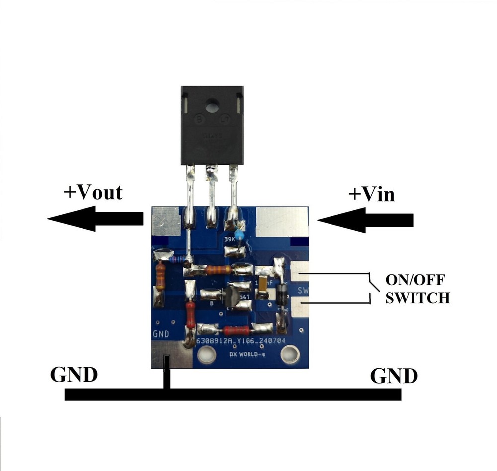 HIGH CURRENT DC SWITCH 24-80V / 80A