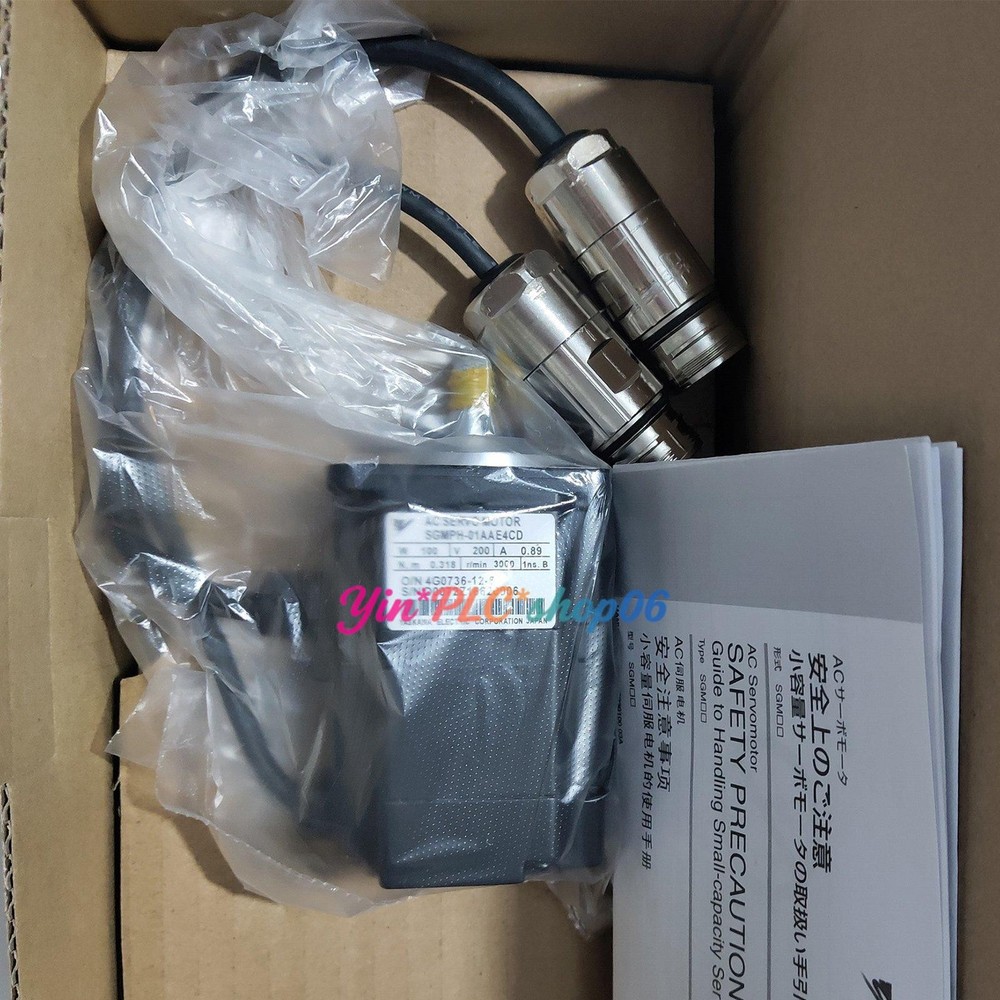 1 Pc. New SGMPH-01AAE4CD AC Servo Motor