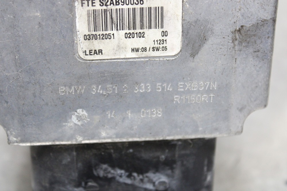 02-05 BMW R1150RT ABS PUMP UNIT MODULE