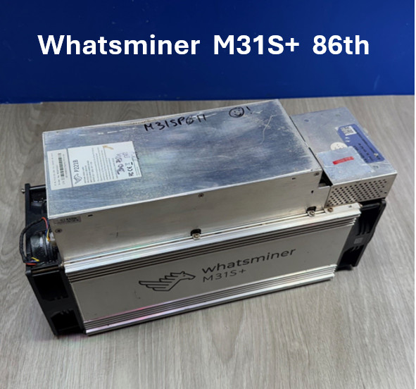 MicroBT Whatsminer M31S+ 86TH/s w BixBit Firmware Installed