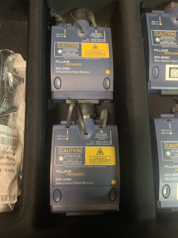 Fluke DTX-1800 COMPLETE system (Tons of modules!!)