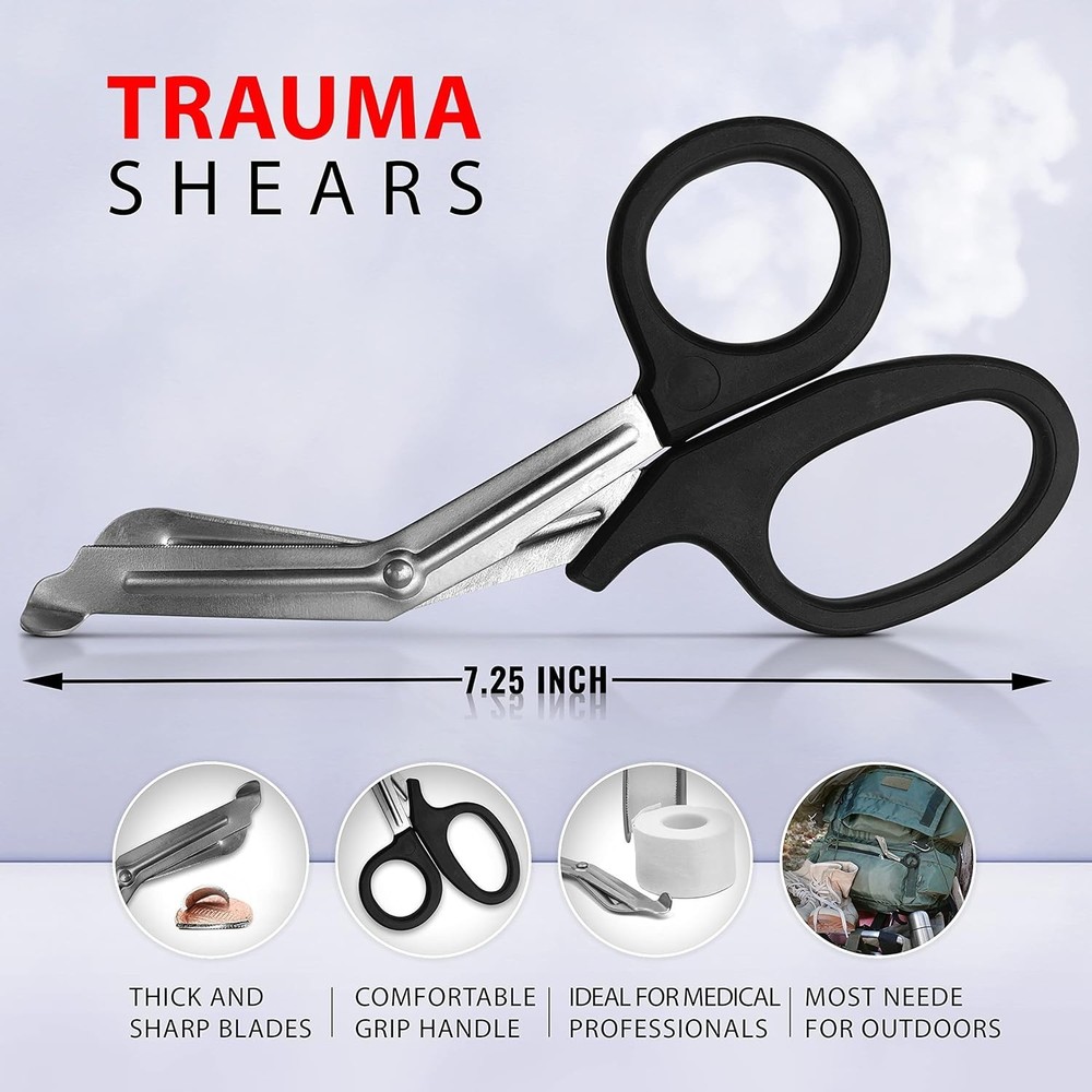 Neurological Reflex Diagnostic Kit - 7pcs with Scissors & Penlight