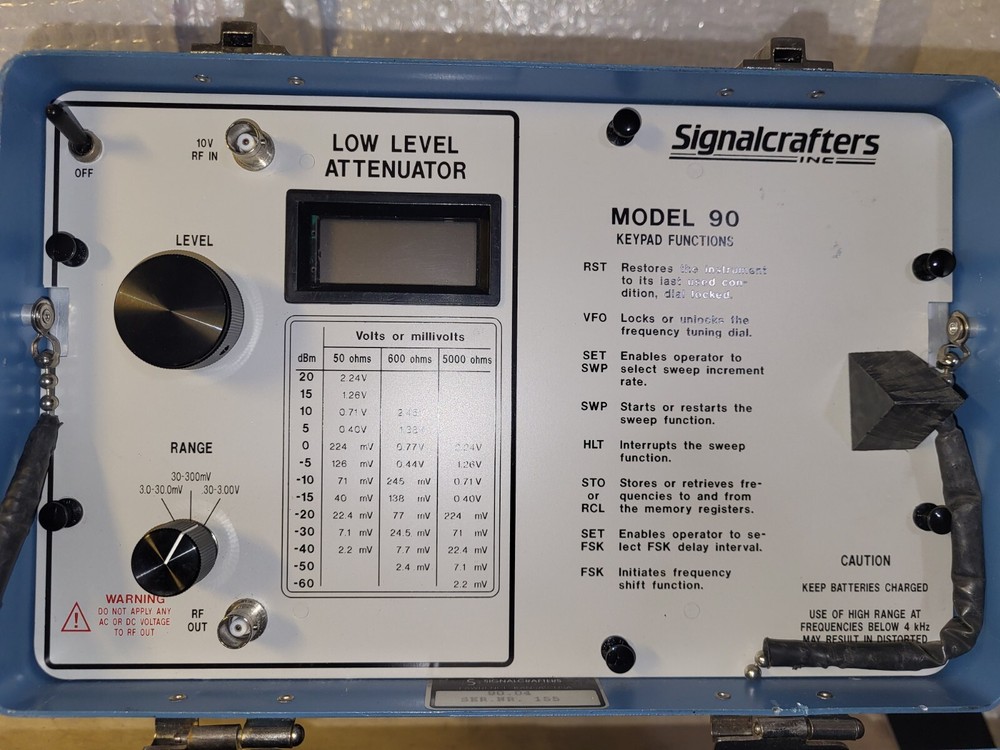 Signalcrafters Model 90 High Level VLF Signal Source