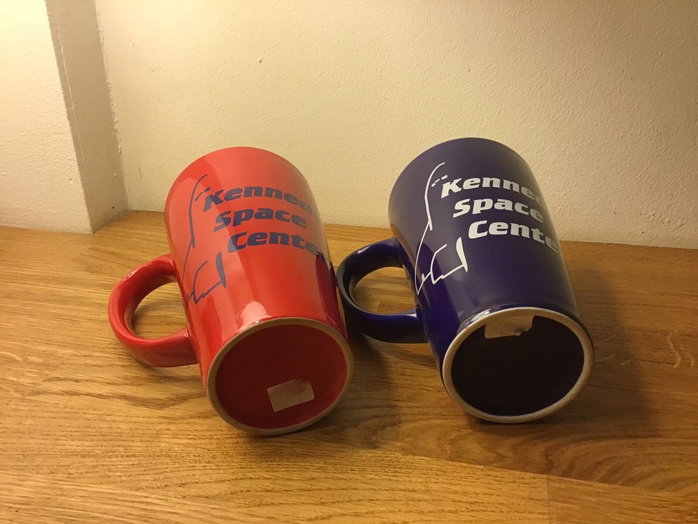 NASA space centre mugs