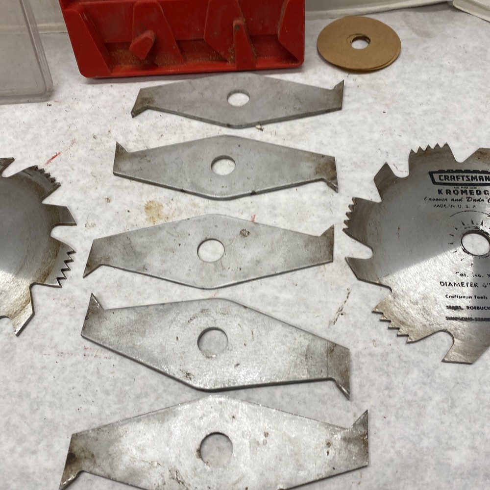 Craftsman Kromedge Groover & DADA Cutters 5/8 Hole ML-08