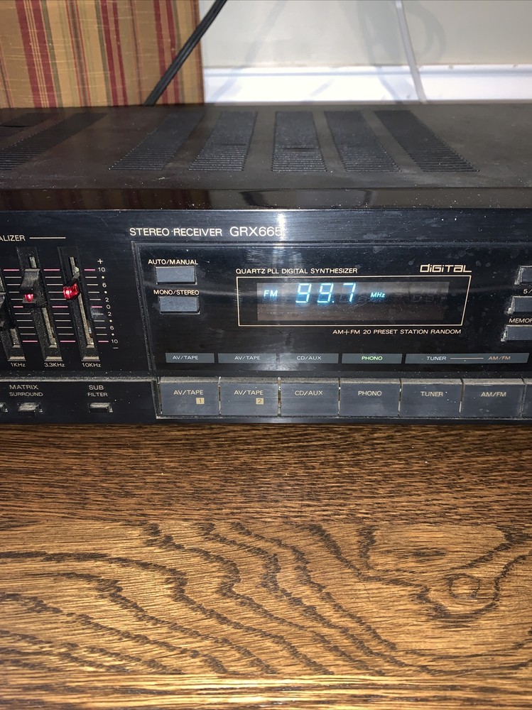 garrard stereo receiver GRX665