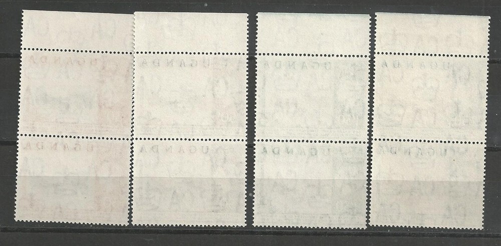 1962 UGANDA Scott 79/82 x2 Nile Spring Discovery MNH**
