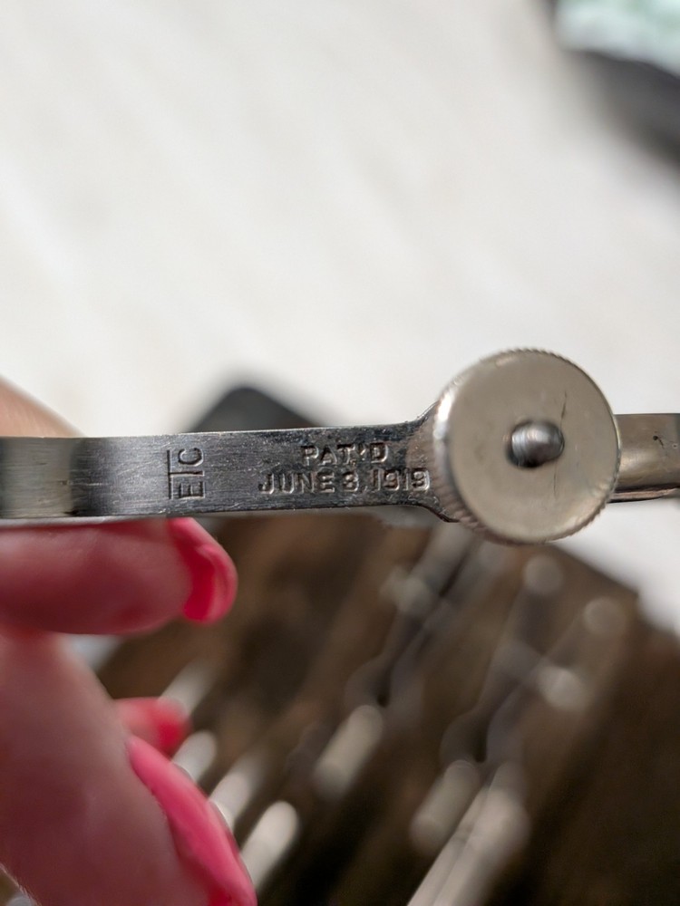 Vintage Drafting Set Compass Kit Technical Supply Co Scranton PA