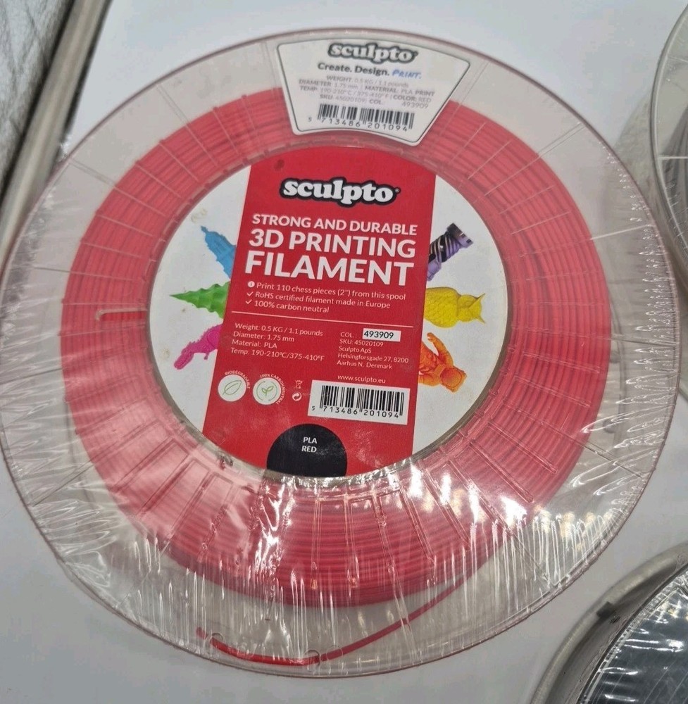 3D Printer Sculpto Pro 2 + 6 Filaments