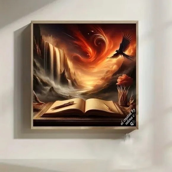 Open Book Diamonds Painting Kit #401