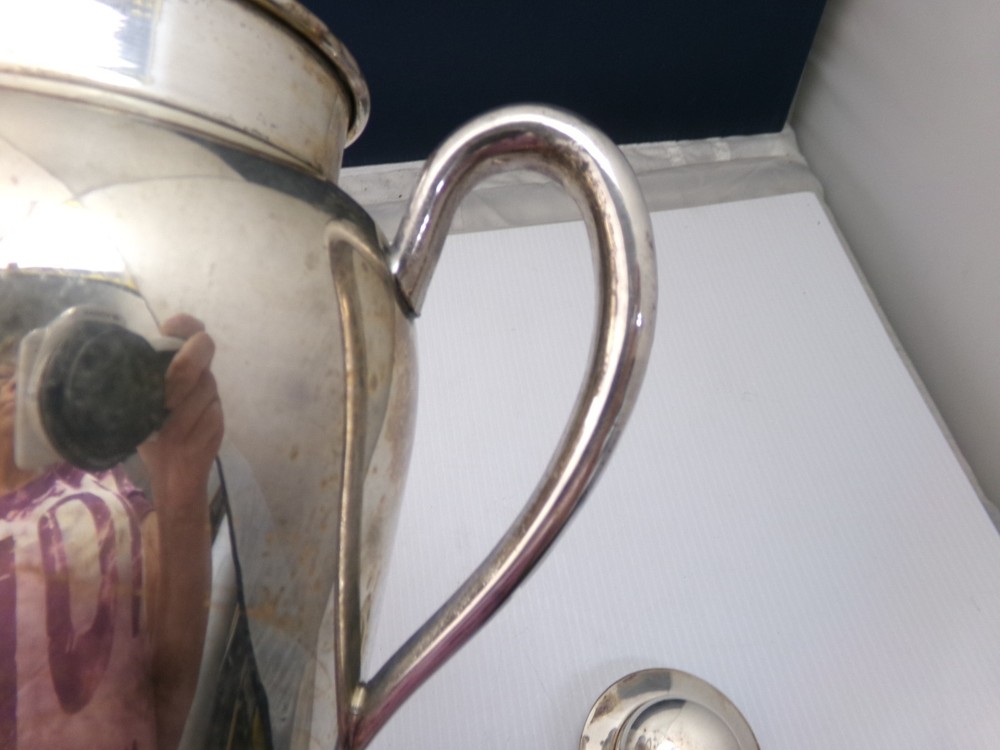 Vintage Silver plated teapot, Academy silver plated copper