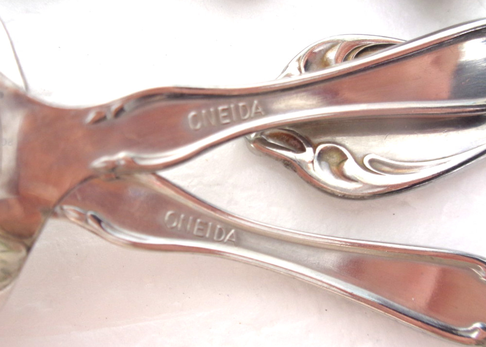 ONEIDA Cantana MIXED Stainless Flatware 6 Four Piece Settings NO SALAD FORK READ