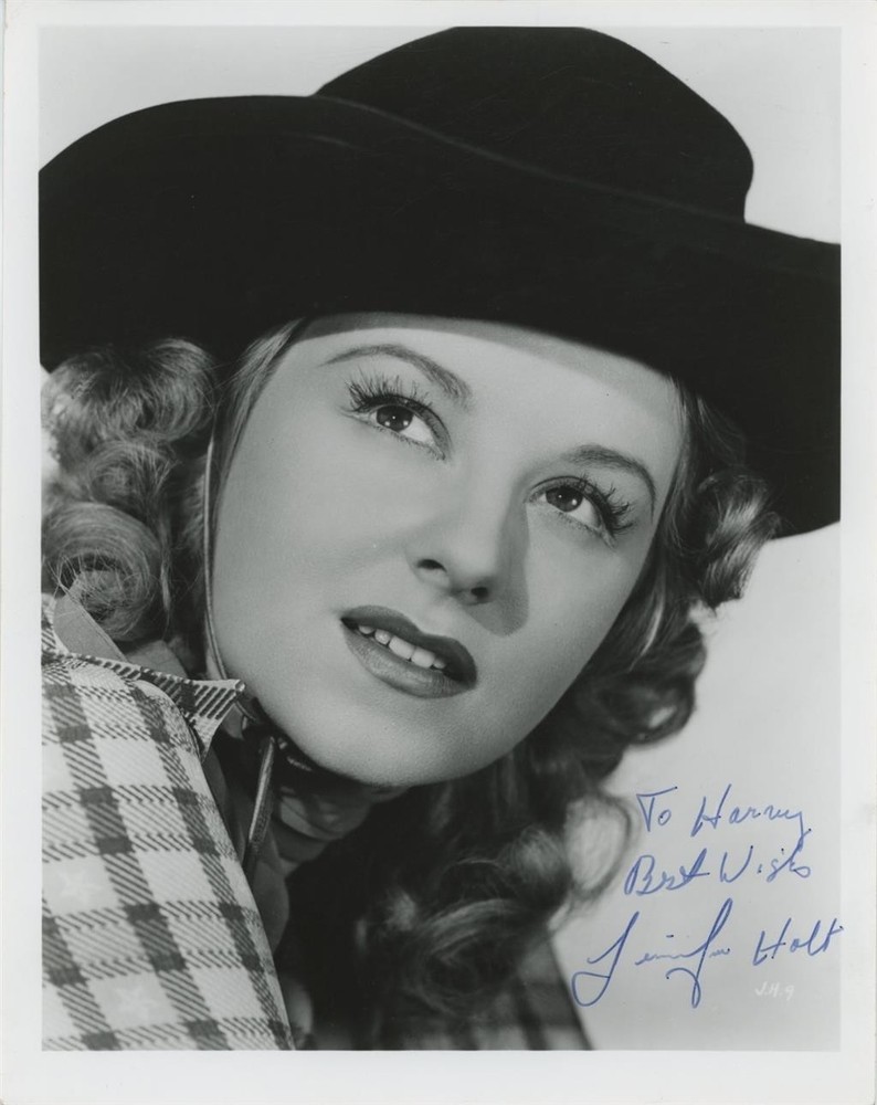 Jennifer Holt- Signed Photograph