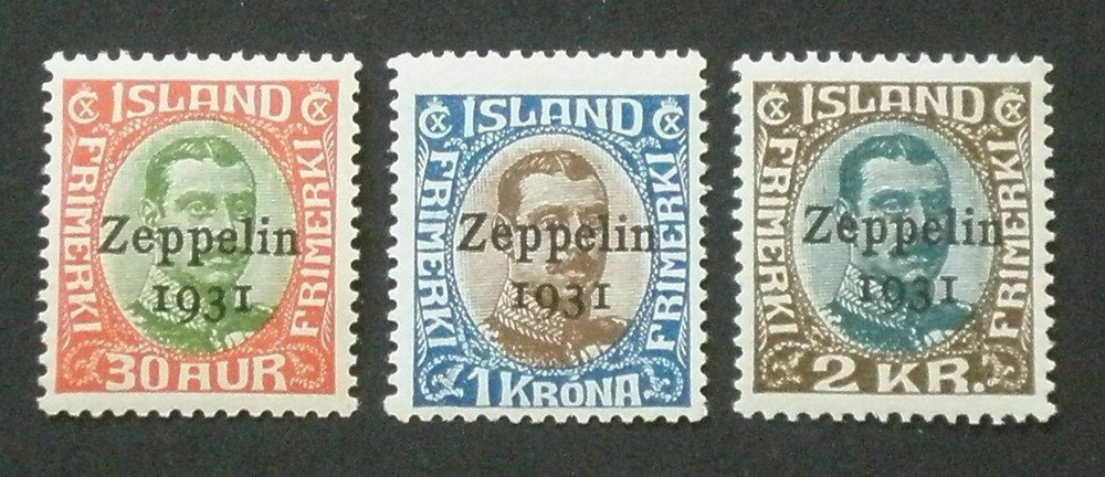 ICELAND 1930 - 1940 VARIOUS SETS & SINGLES MNH