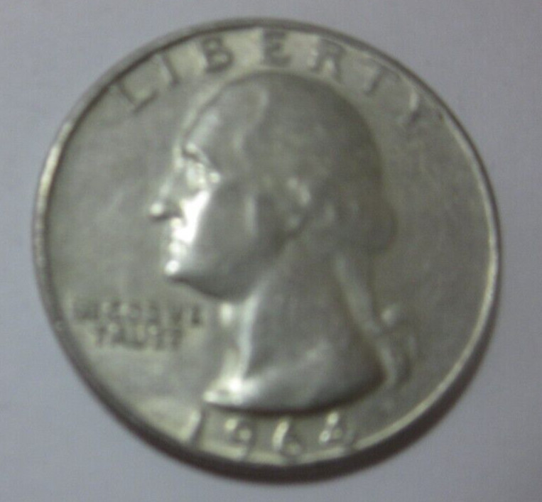 1964 D   Washington Silver Quarter  90% Silver