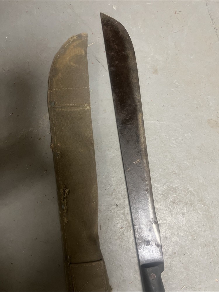 Antique Disston 1943 US Army Machete 23"