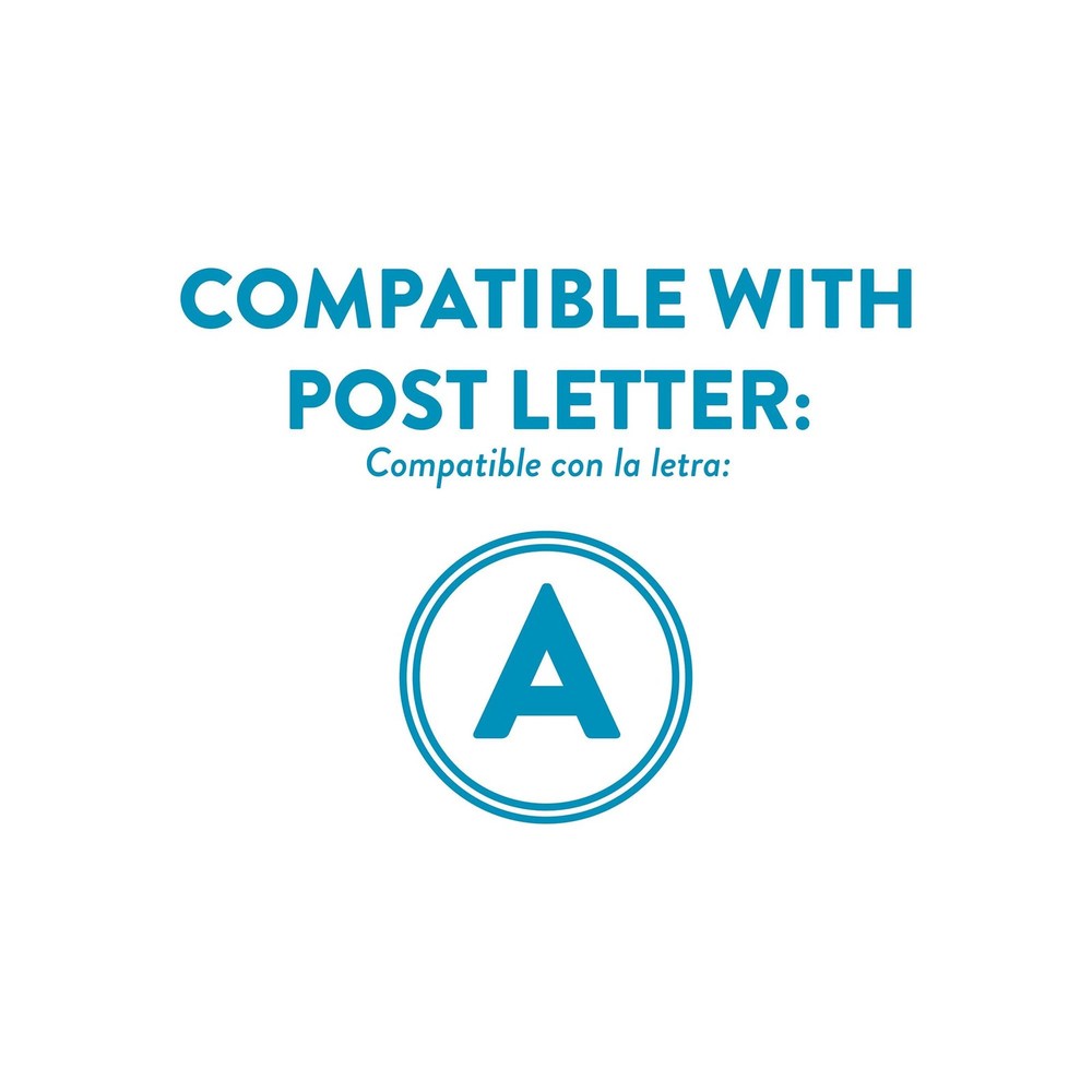 Parsons Medium Capacity Plastic Post Mount Mailbox Black